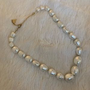 Bold pearl necklace